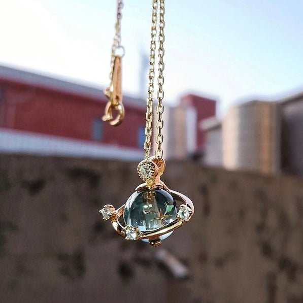 Saturn Planet Necklace - AYUNA