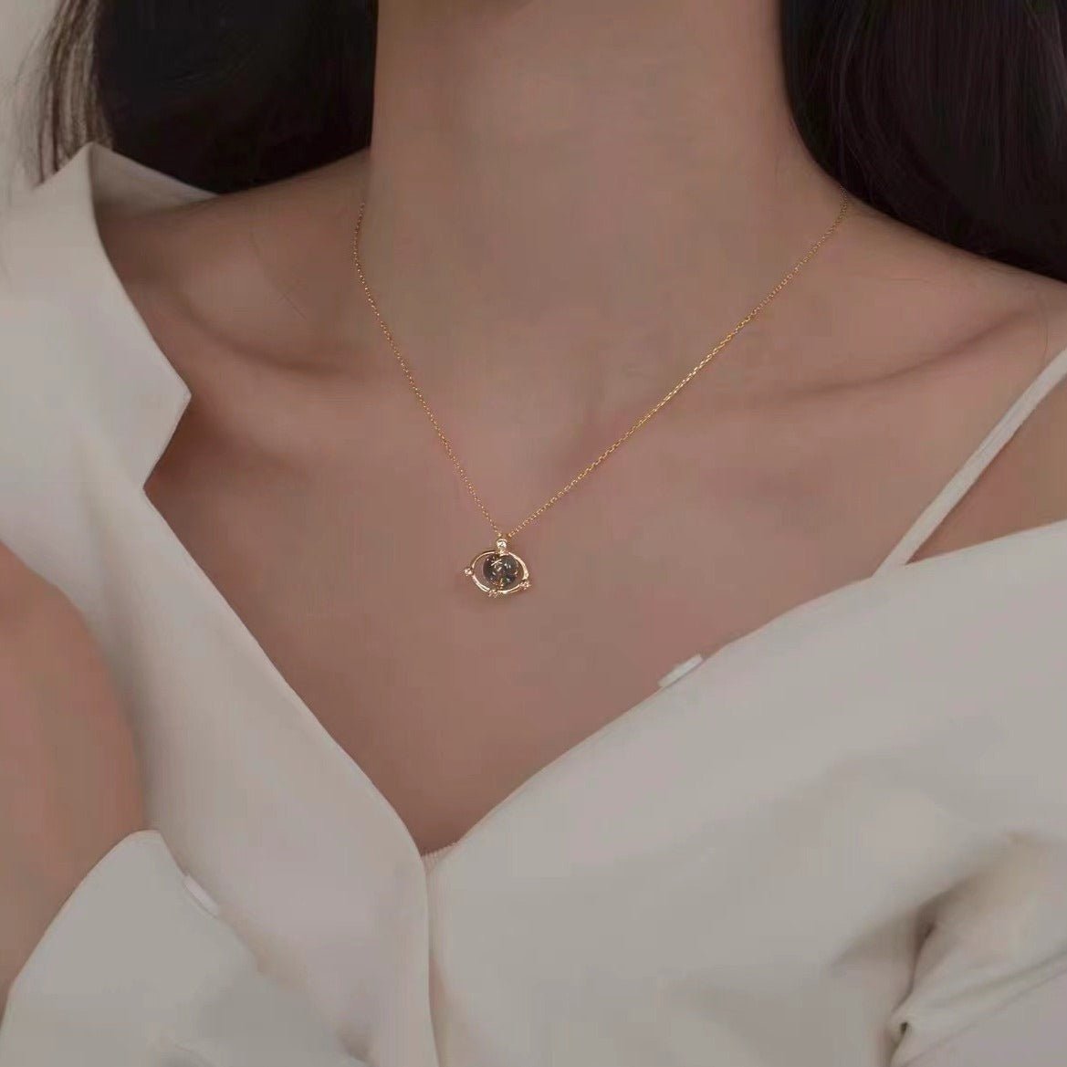 Saturn Planet Necklace - AYUNA
