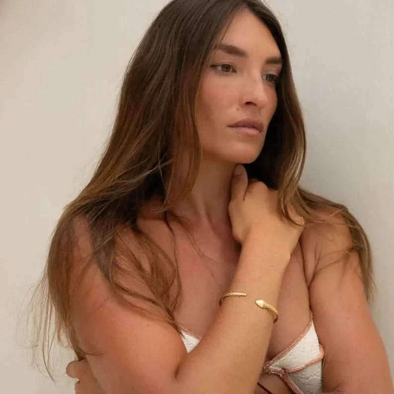 Snake Bangle Bracelet - AYUNA