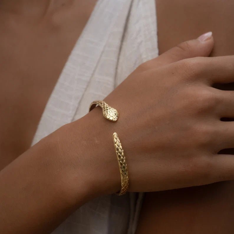 Snake Bangle Bracelet - AYUNA