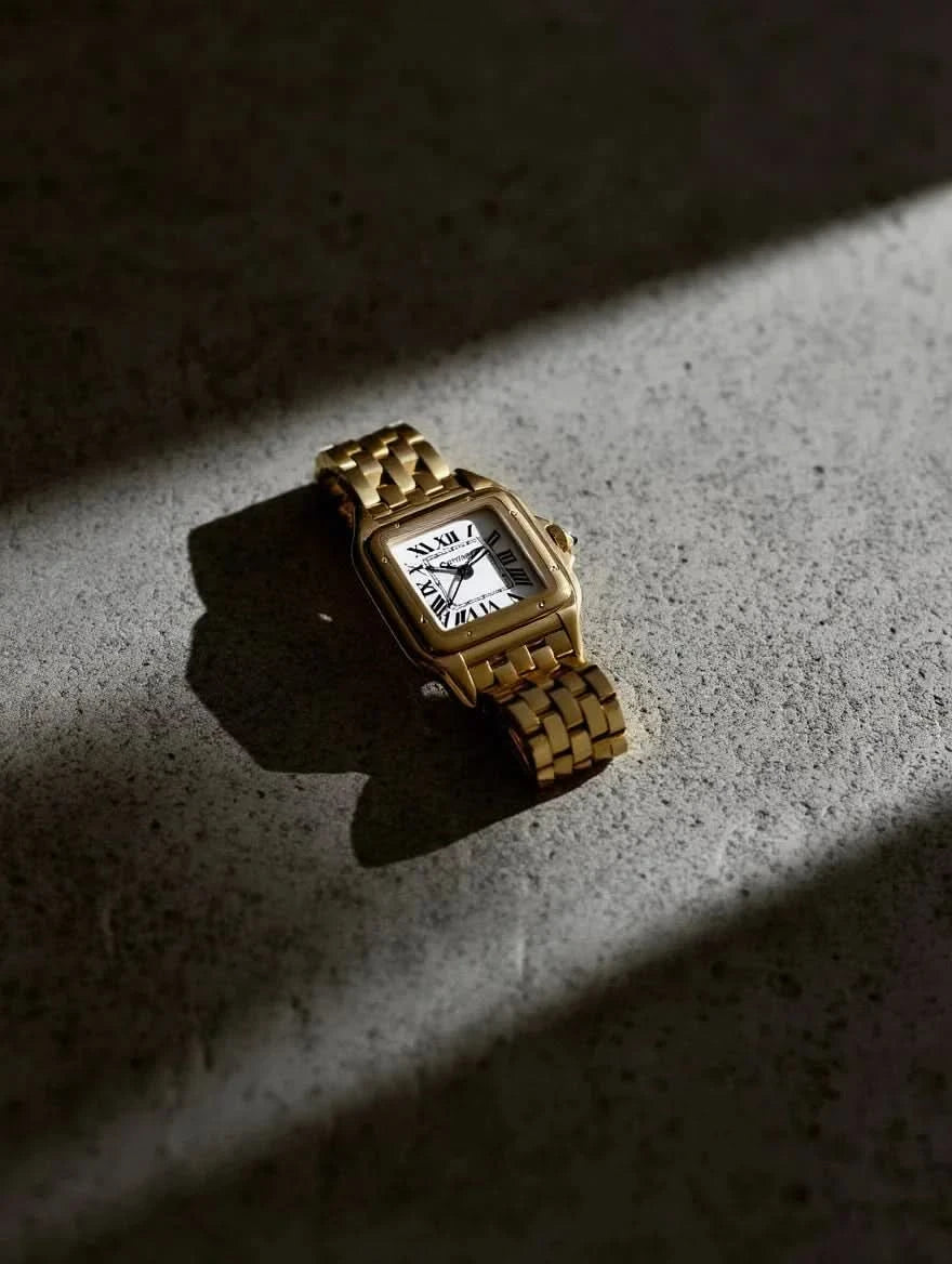 Square Santos Squartz Watch - AYUNA