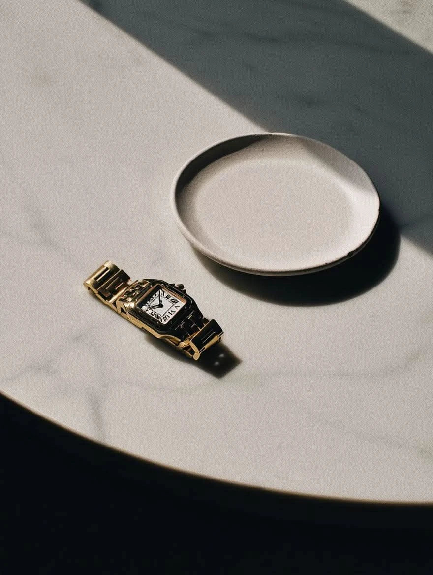 Square Santos Squartz Watch - AYUNA