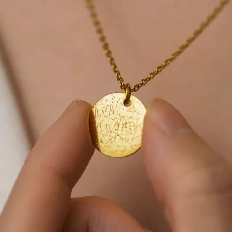 Star Map Night Sky Necklace - AYUNA