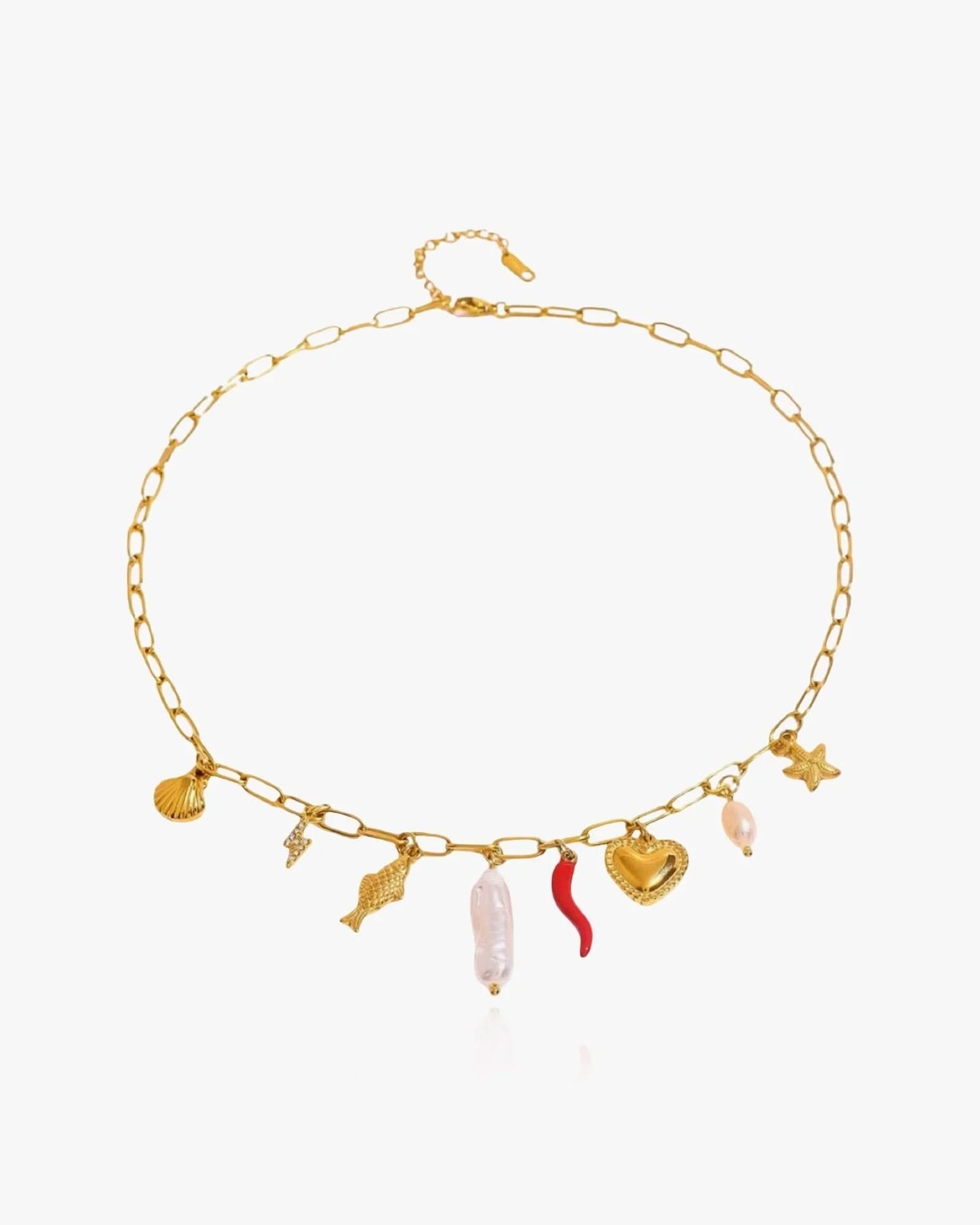 Statement Charms Necklace - AYUNA