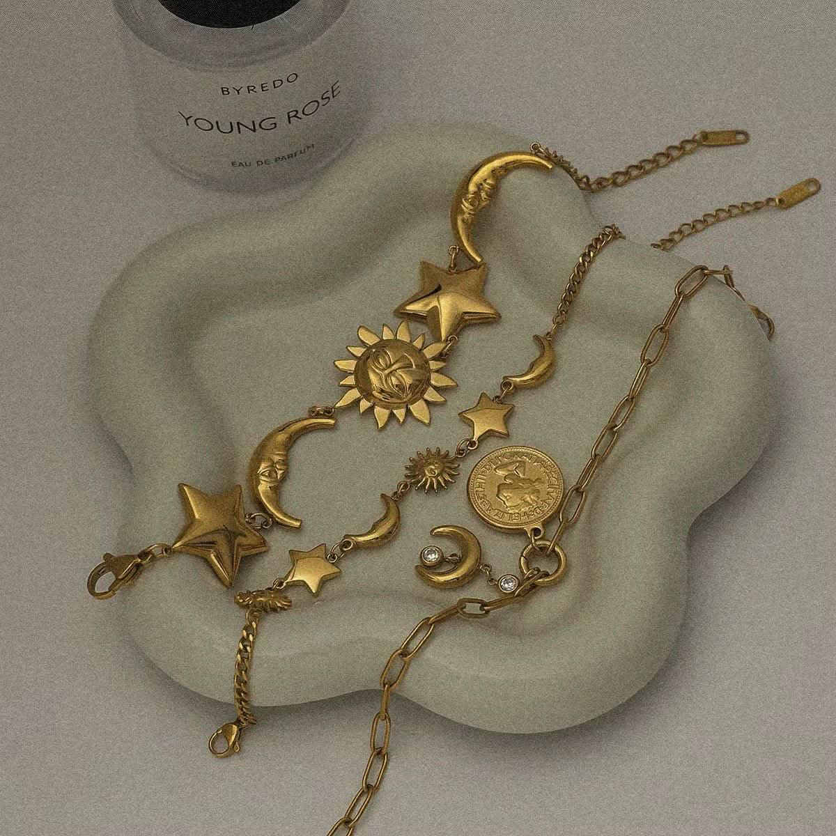 Sun And Moon Bracelet - AYUNA