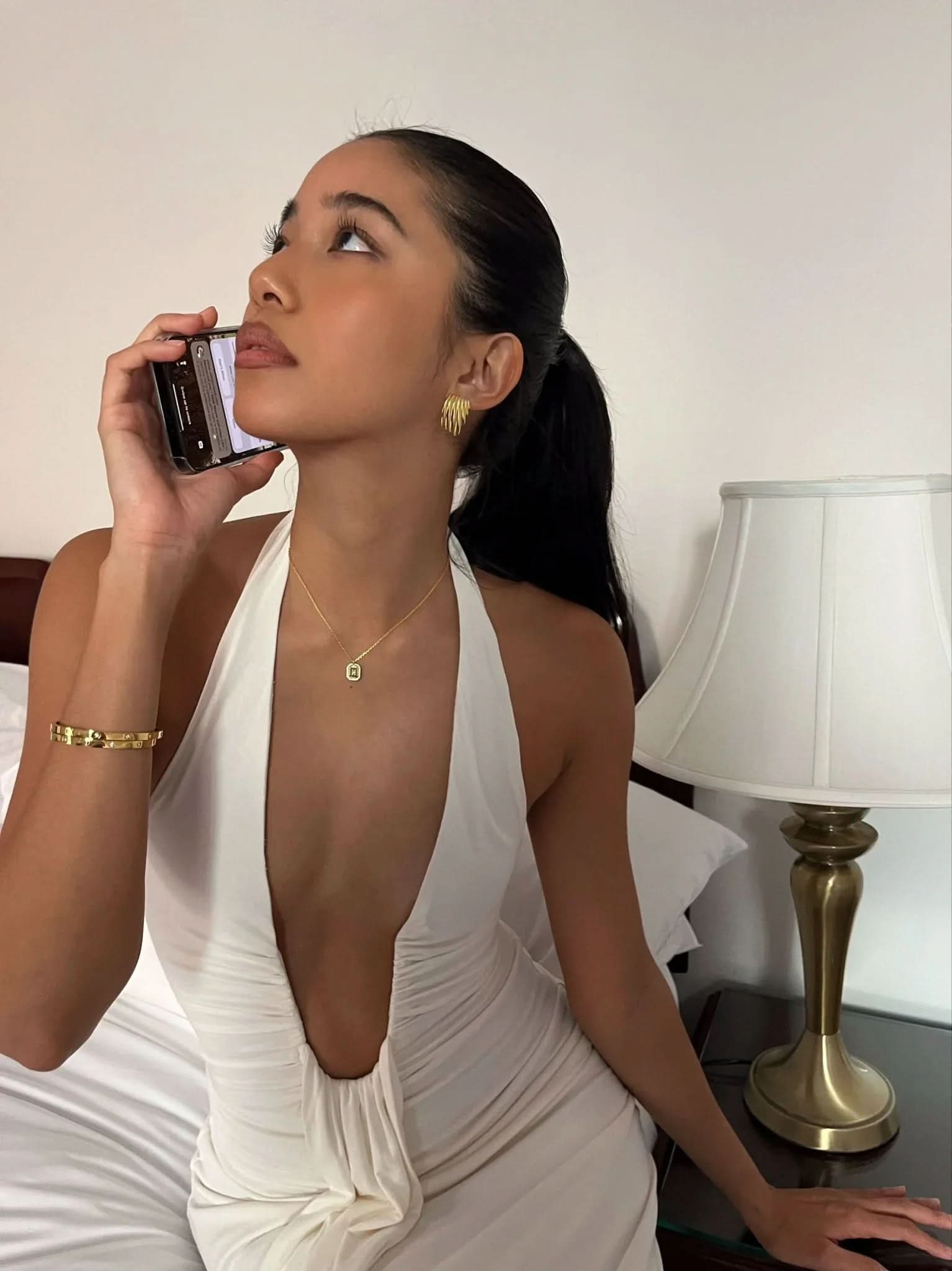 Tamara Earrings - Gold - AYUNA