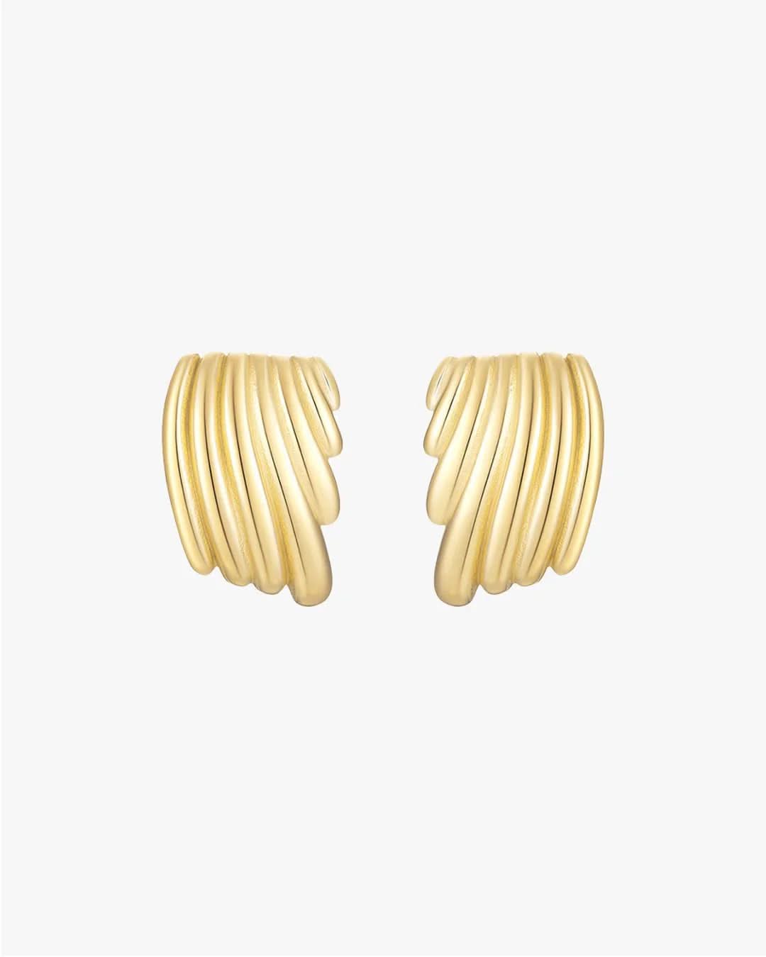Tamara Earrings - Gold - AYUNA