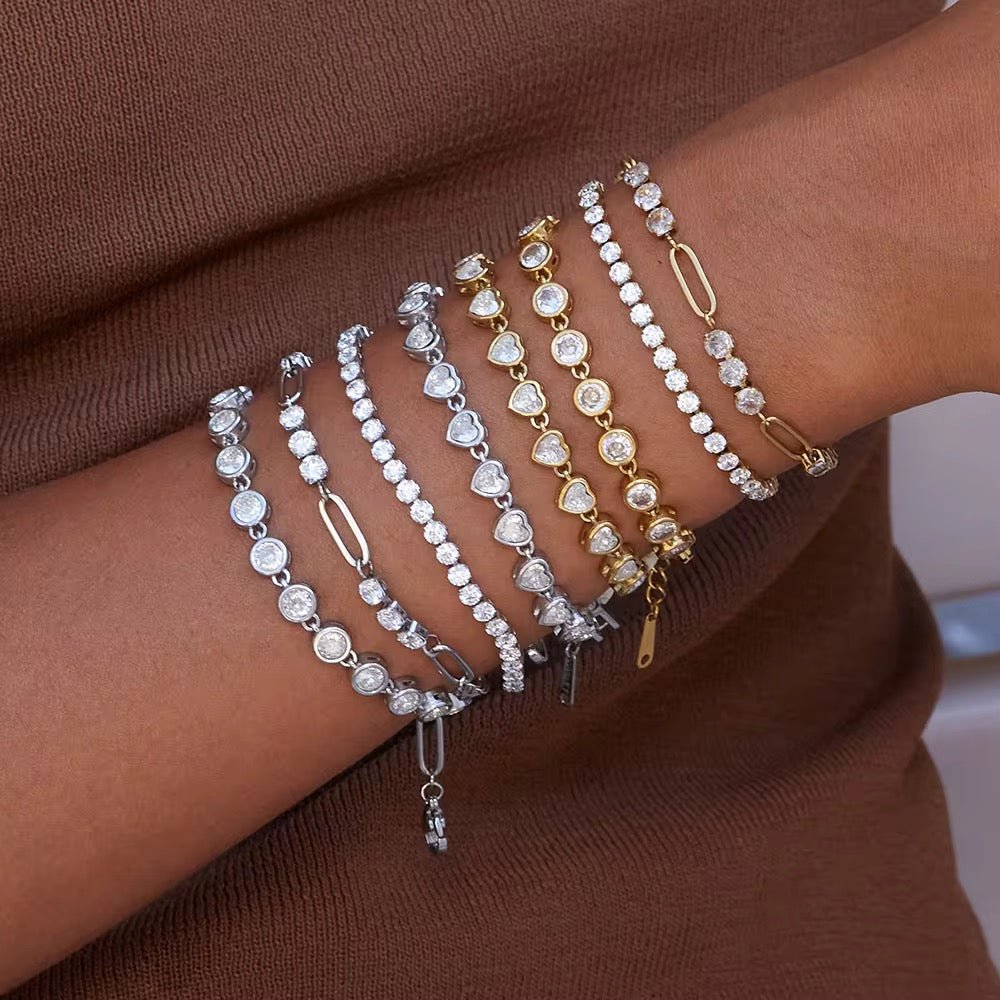 Triple Gemstone Bracelet - AYUNA