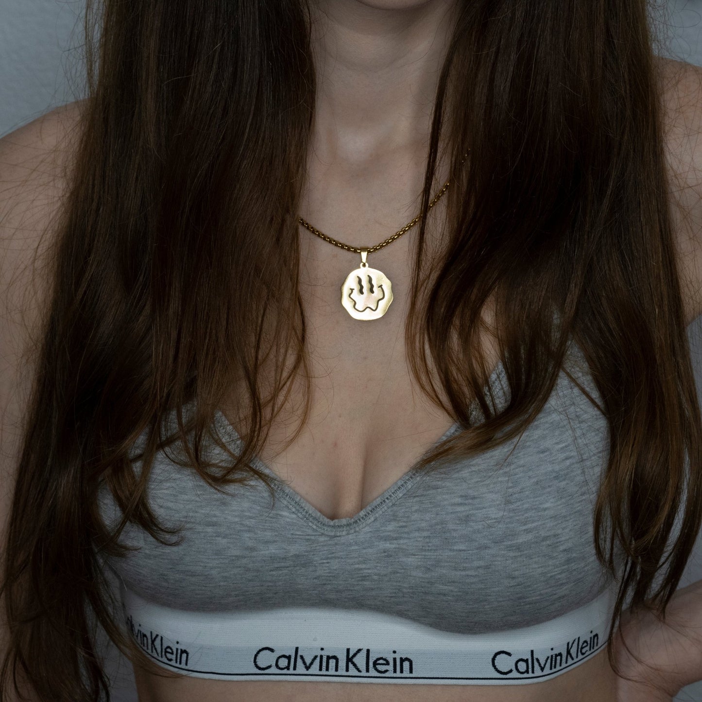 Trippy Smiley Necklace - AYUNA
