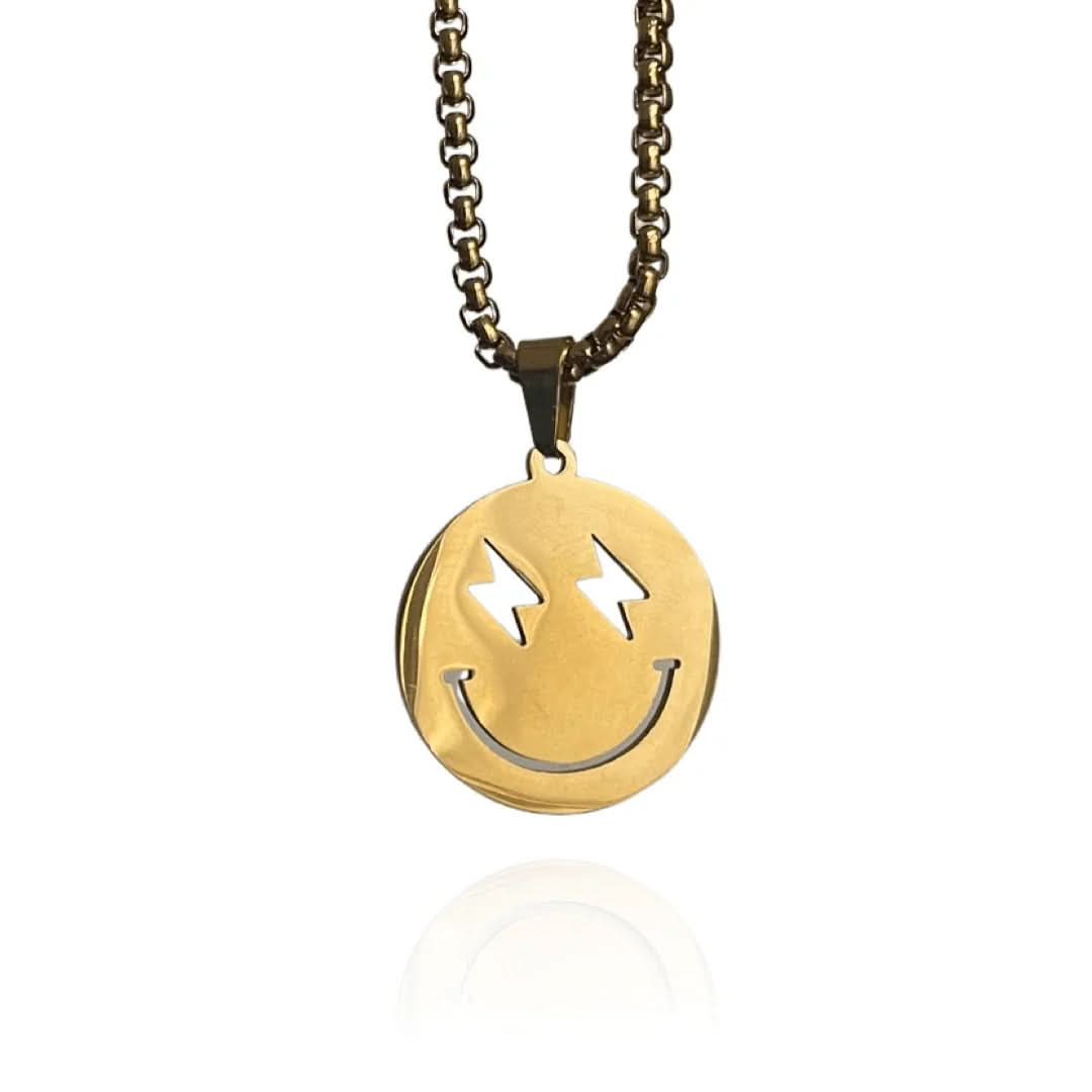 Trippy Smiley Necklace - AYUNA