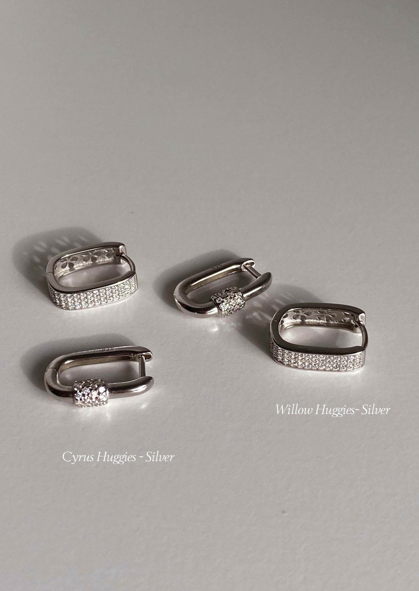 Willow Huggies - Silver - AYUNA