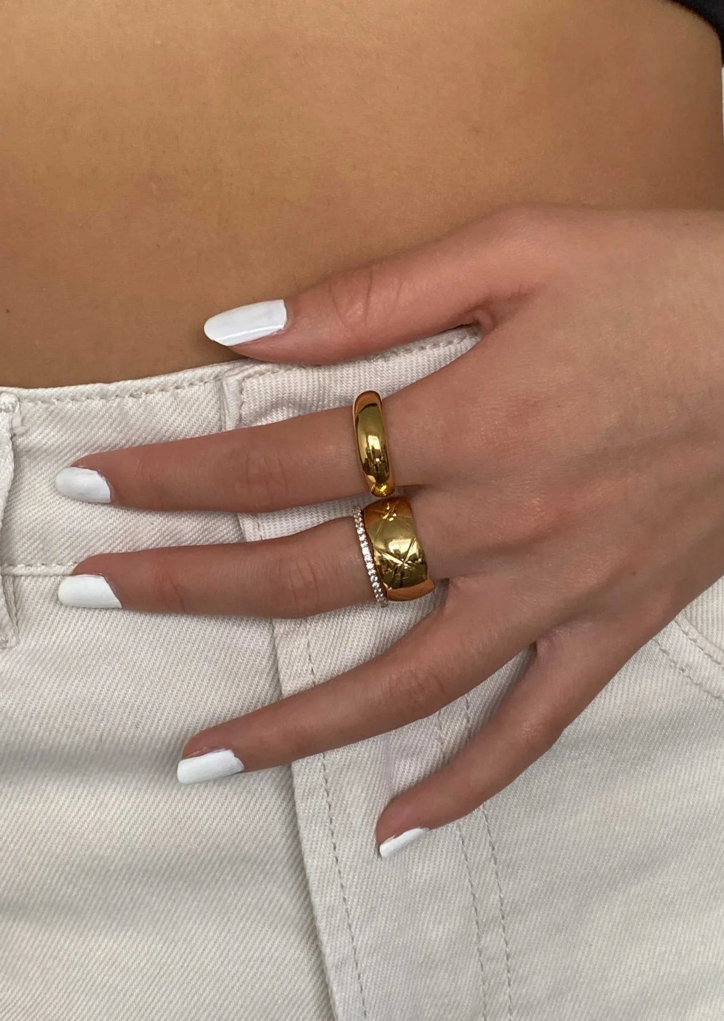 Yumi Ring - Gold - AYUNA