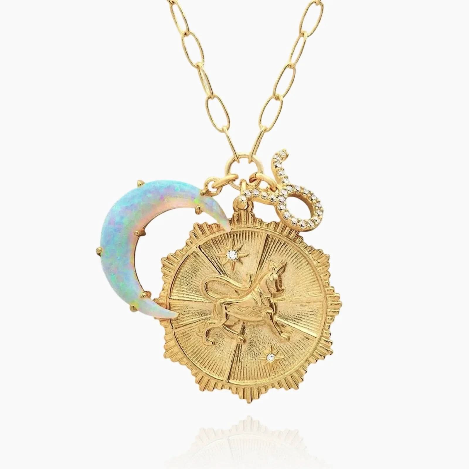 Zodiac Opal Necklace - AYUNA