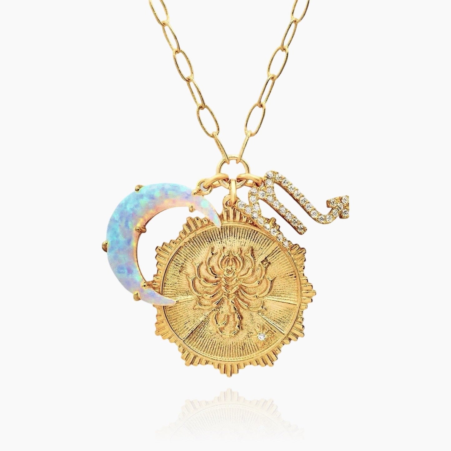 Zodiac Opal Necklace - AYUNA