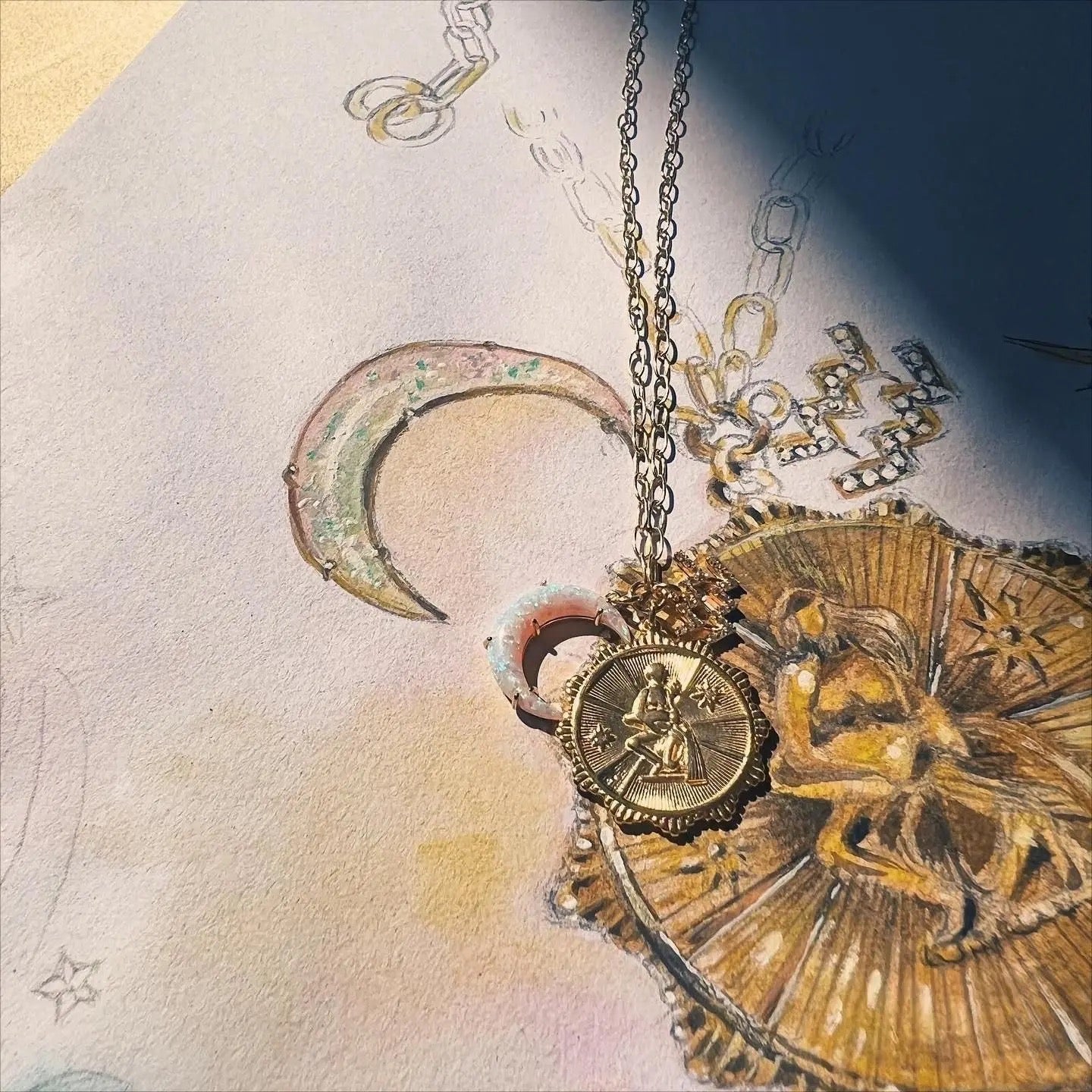 Zodiac Opal Necklace - AYUNA
