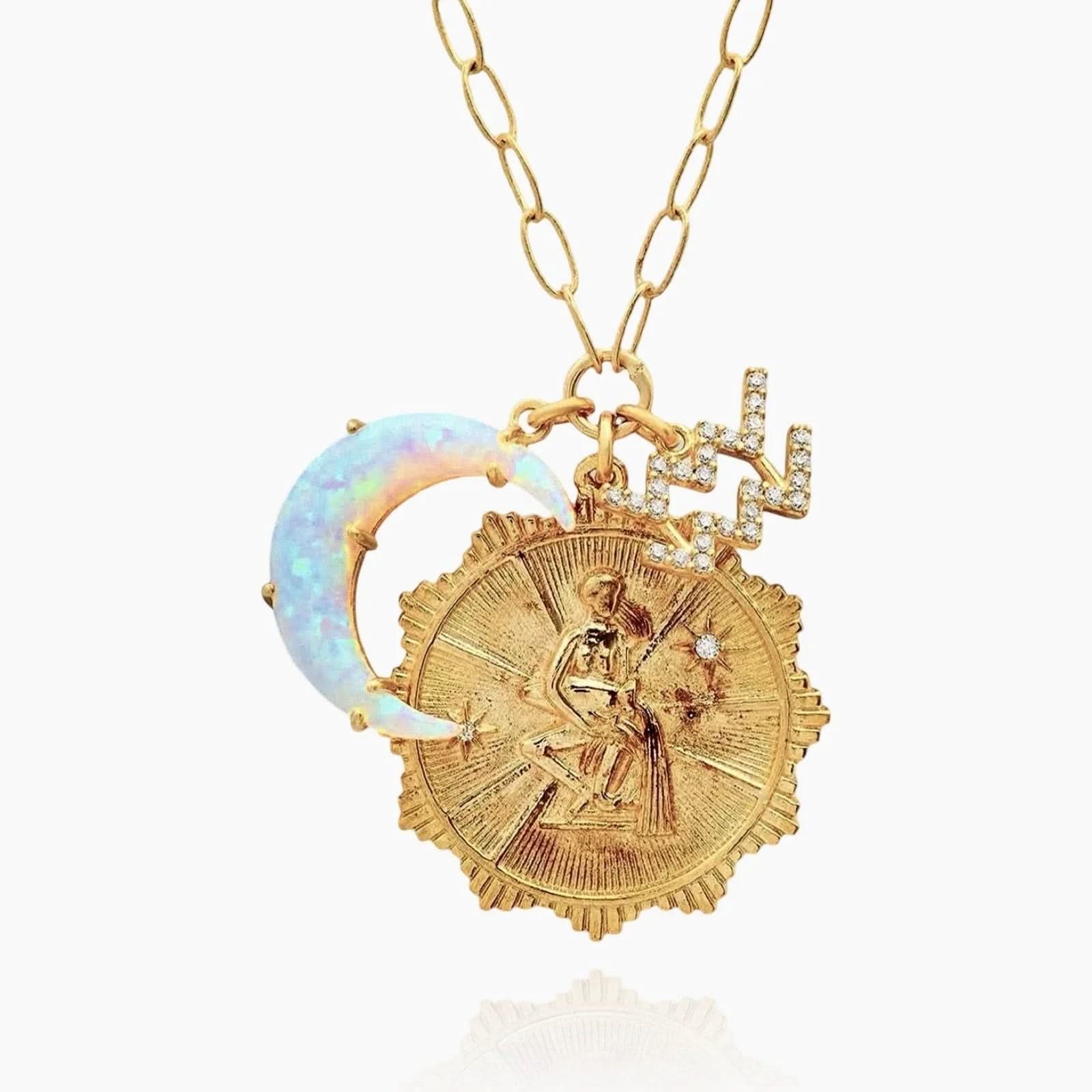 Zodiac Opal Necklace - AYUNA