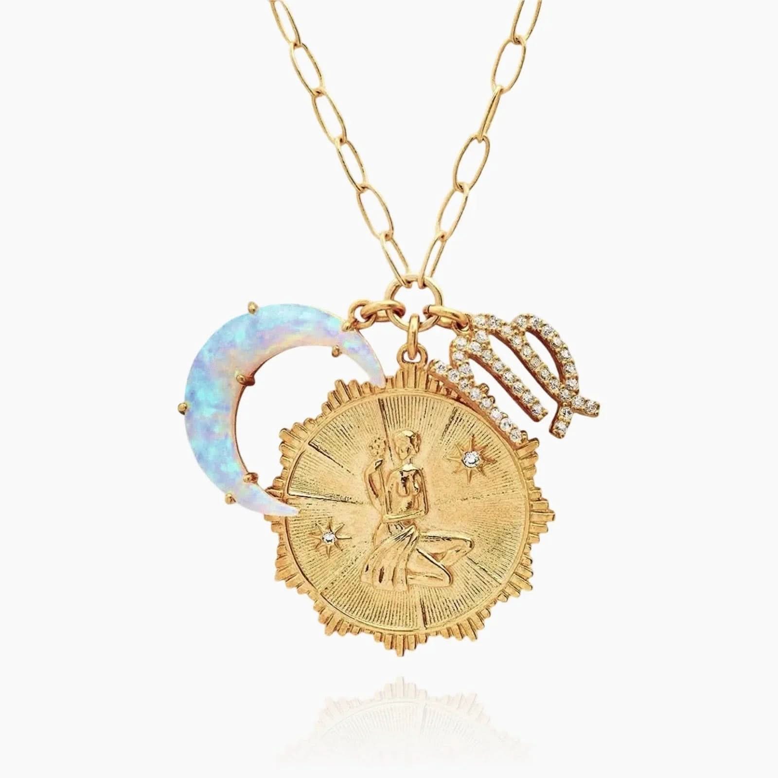 Zodiac Opal Necklace - AYUNA