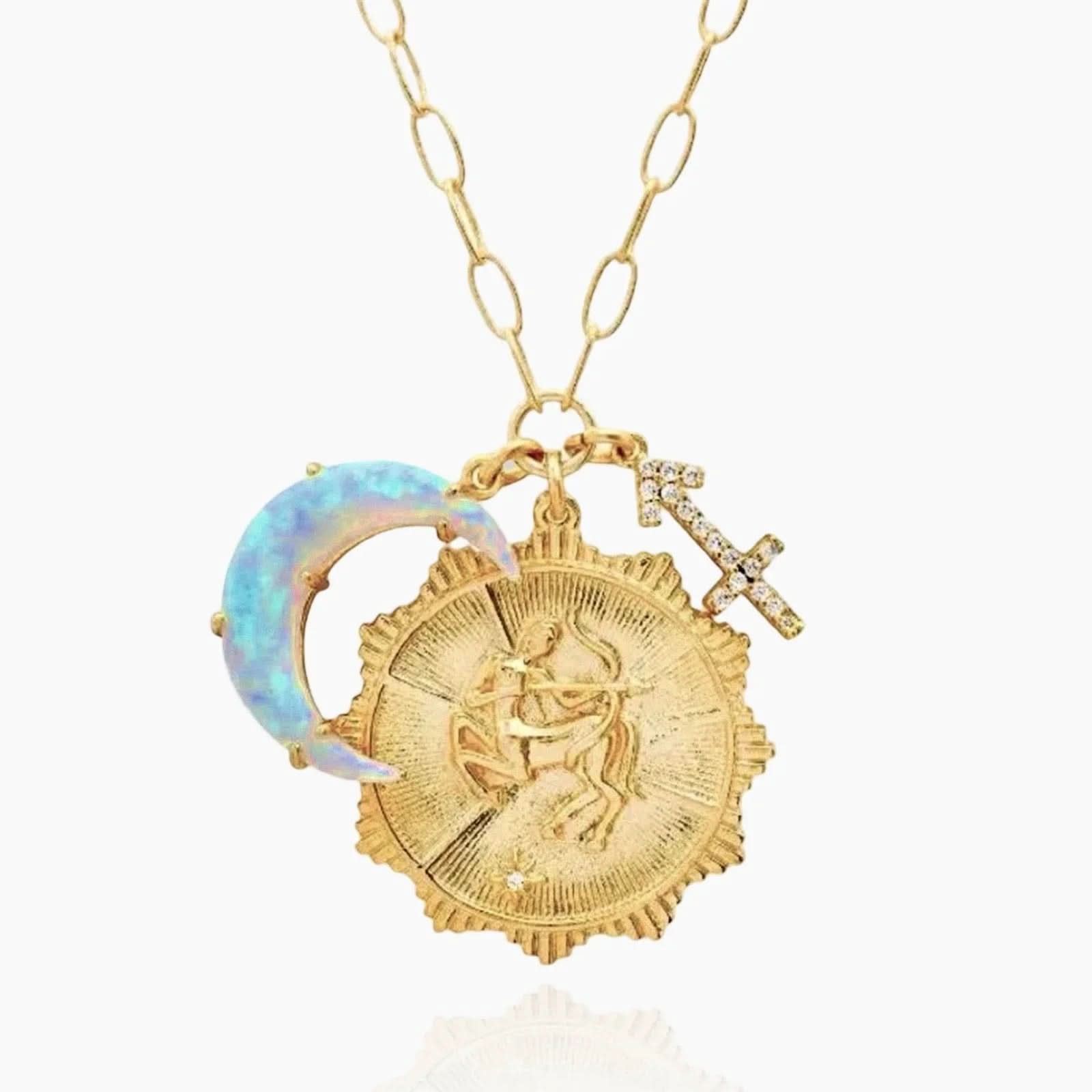 Zodiac Opal Necklace - AYUNA