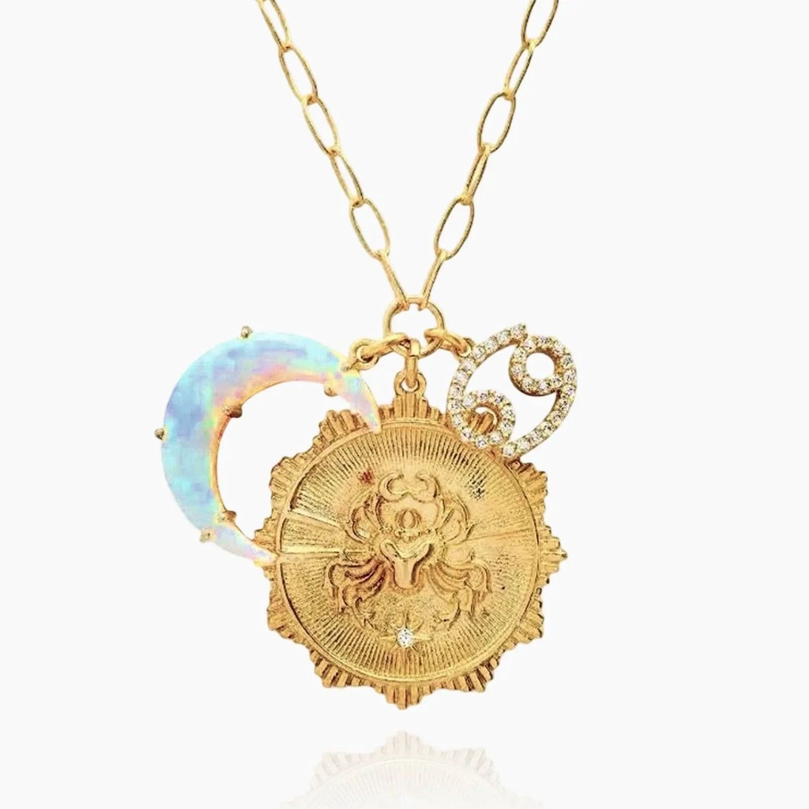 Zodiac Opal Necklace - AYUNA