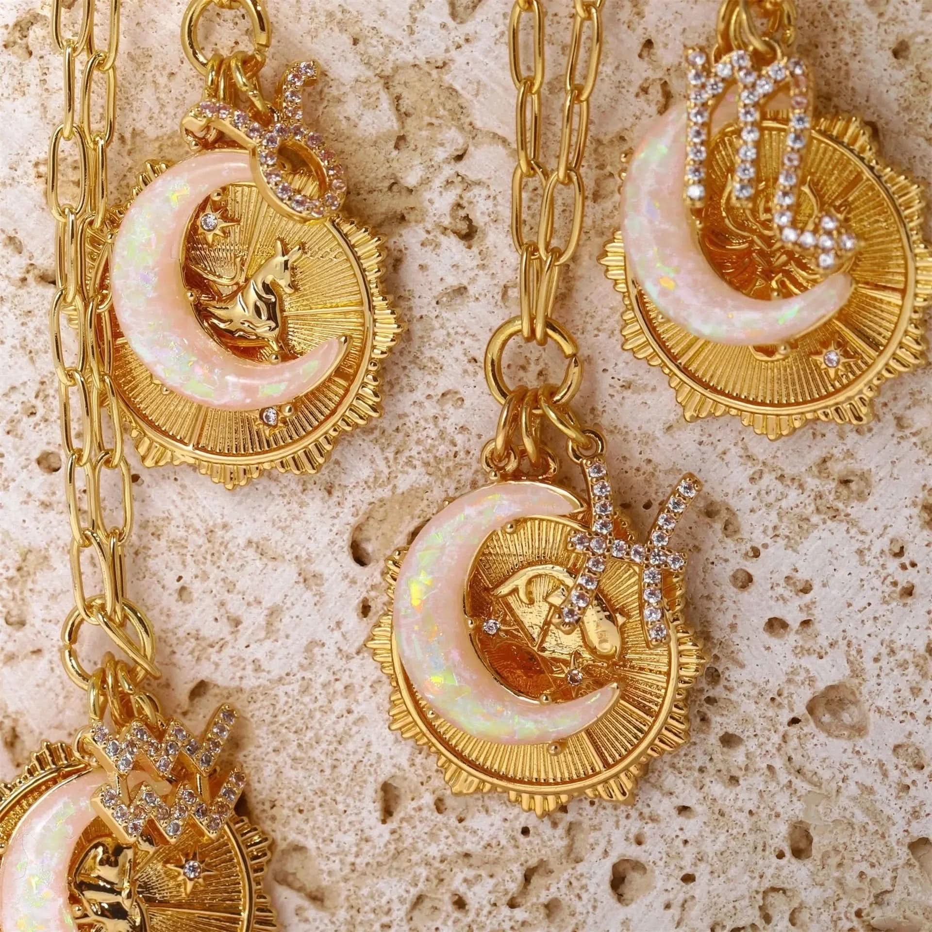 Zodiac Opal Necklace - AYUNA