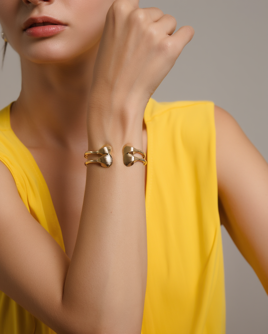 Mini Shell Cuff Bracelet