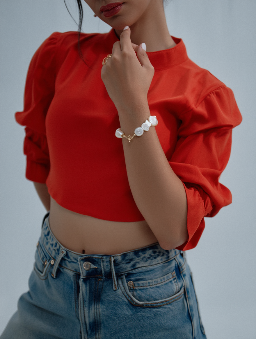 Baroque Pearl Bracelet