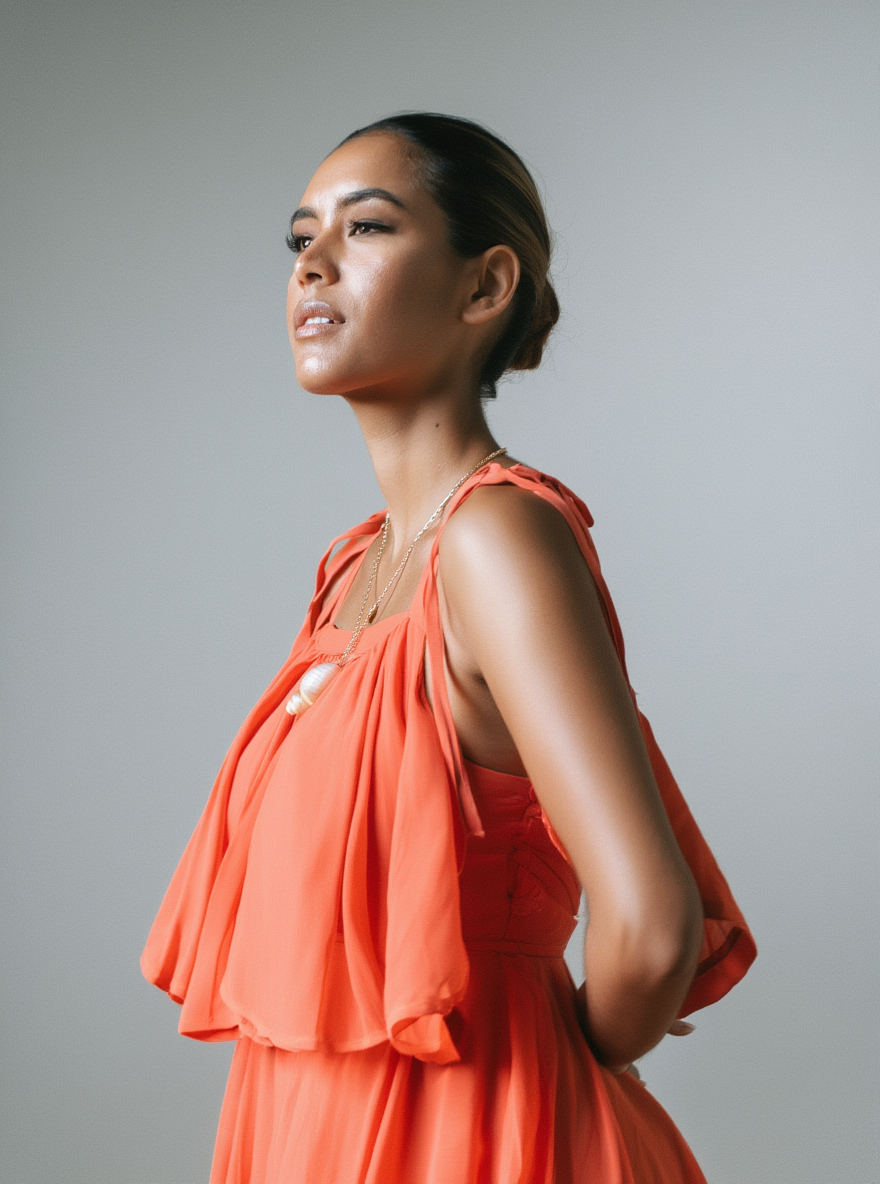 Collar de conchas naturales