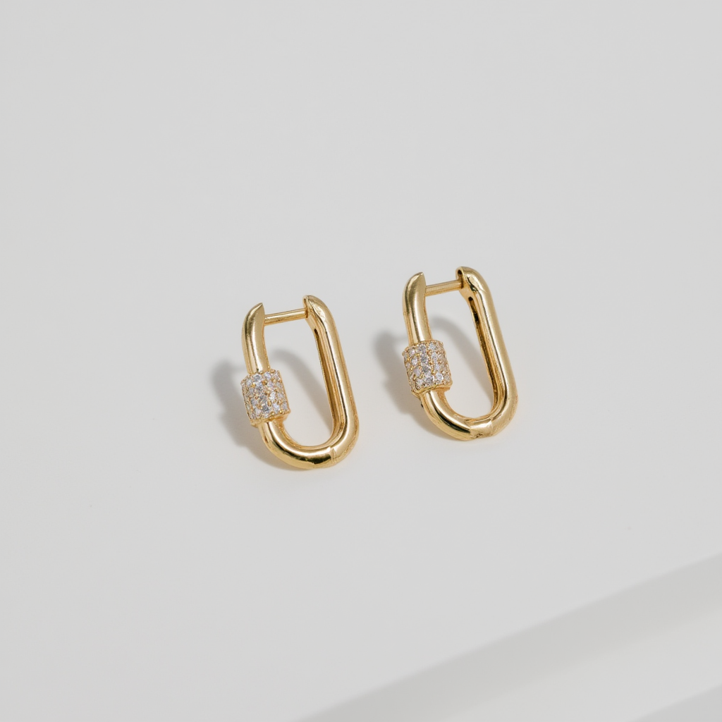 Bella Earrings – Gold