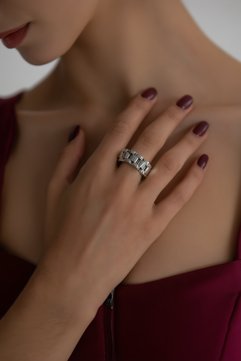 Presidente Ring - Silver