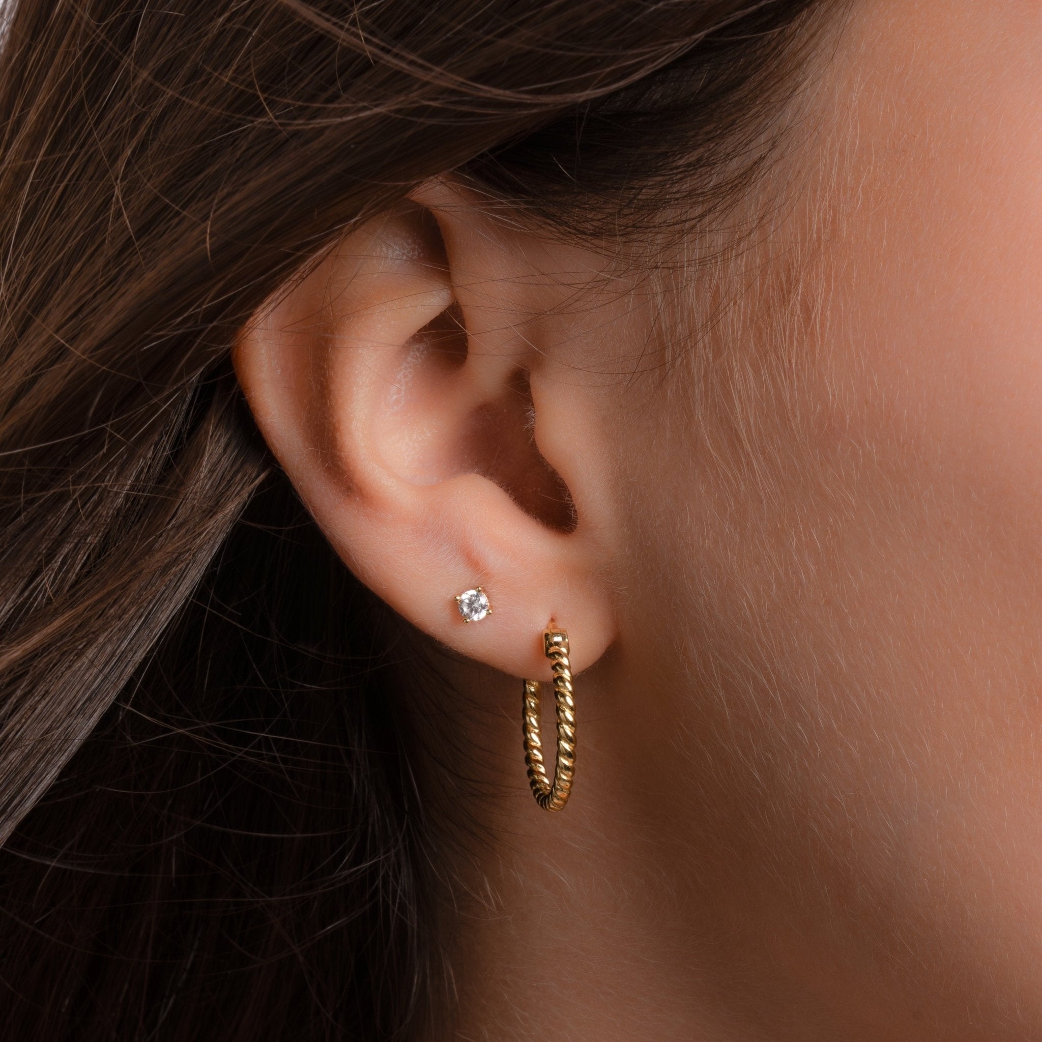 18mm Spiral Hoops - AYUNA