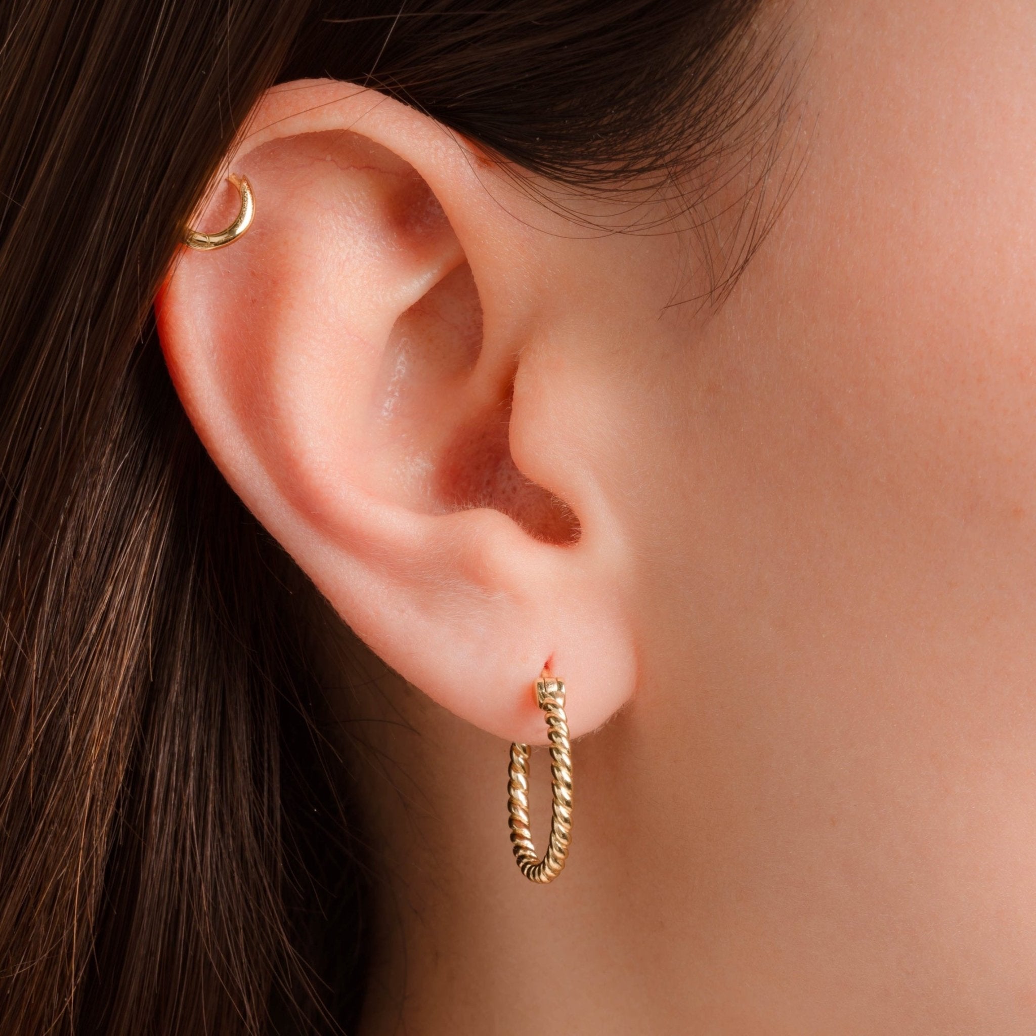 18mm Spiral Hoops - AYUNA