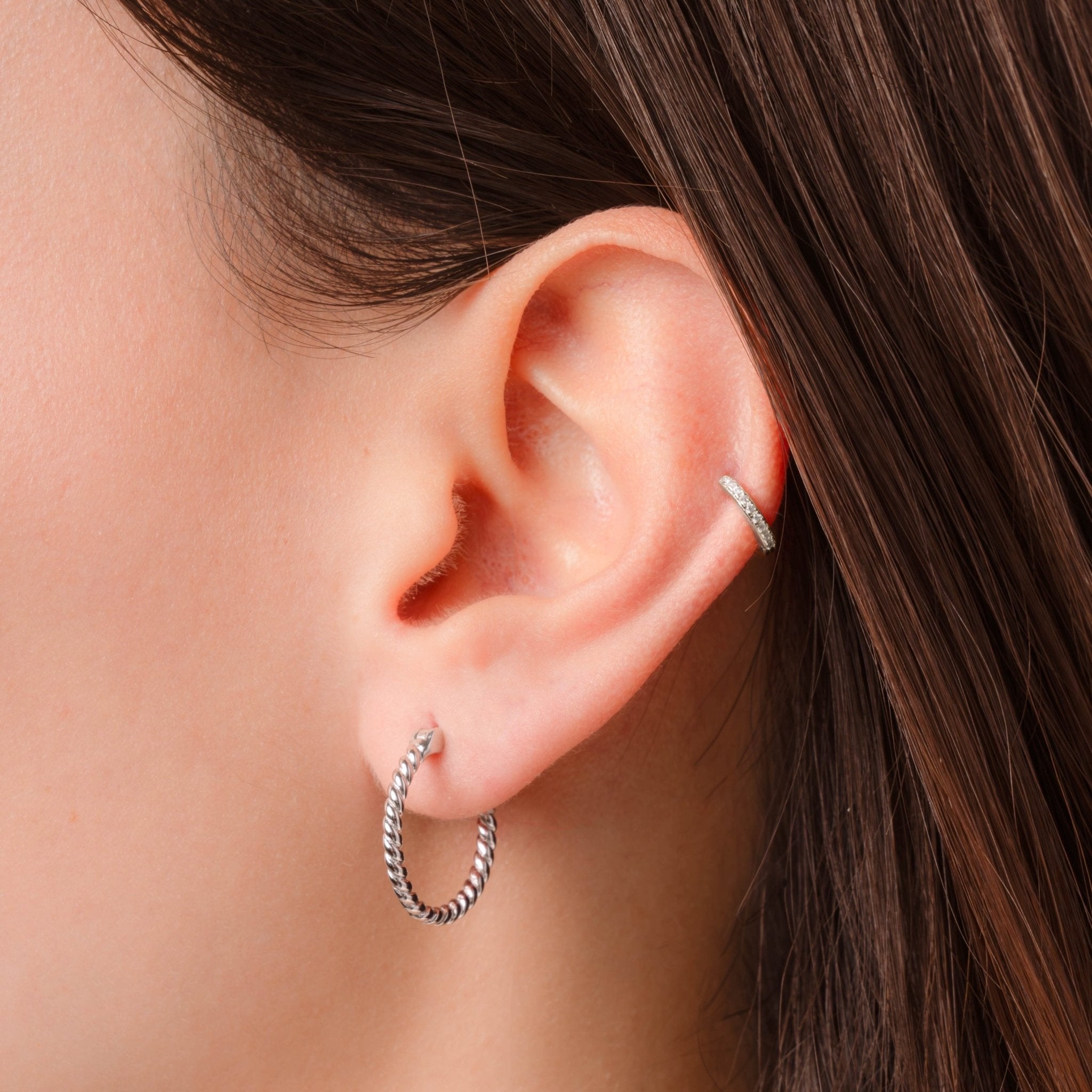 18mm Spiral Hoops - AYUNA