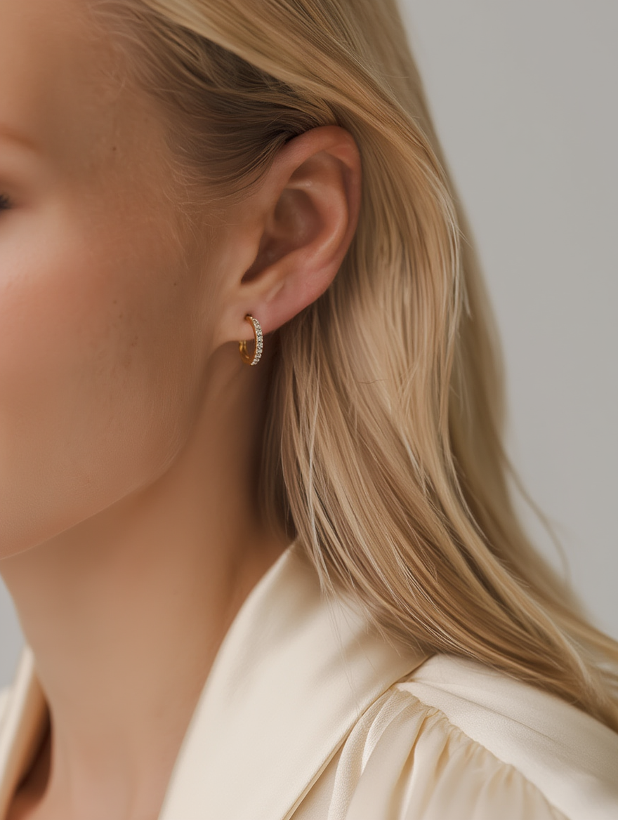 Faye Earrings - Gold