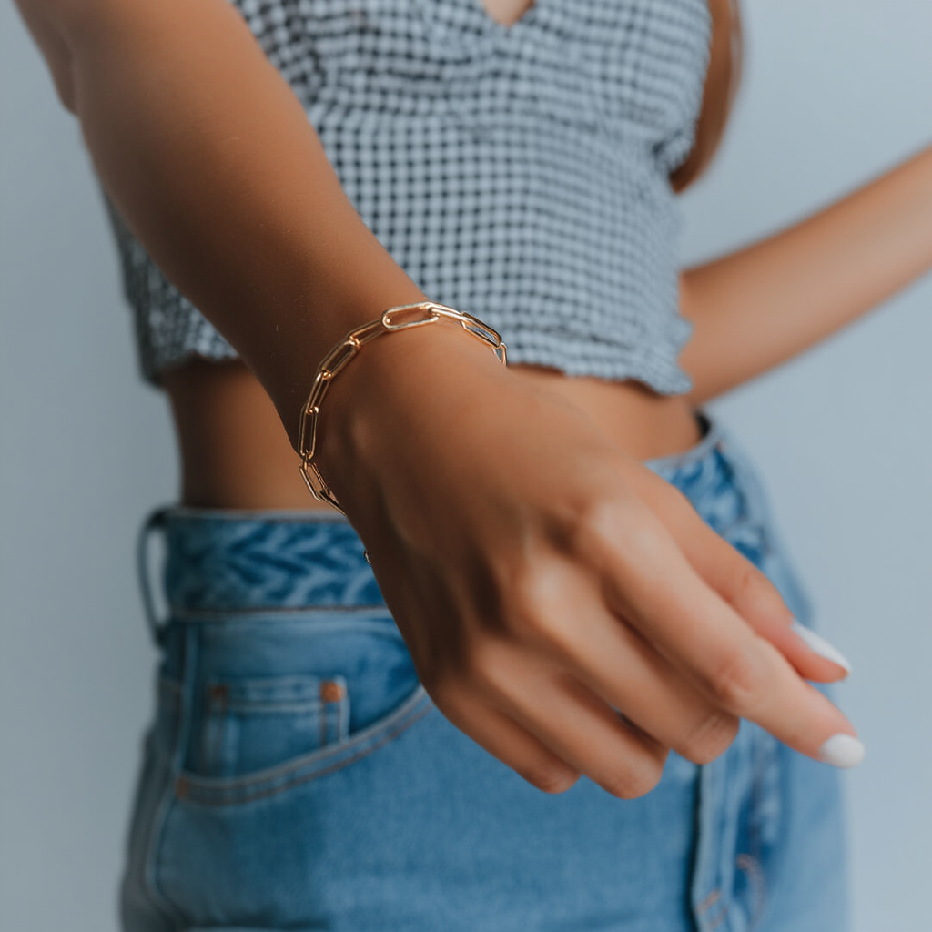 Paperclip Bracelet / Anklet