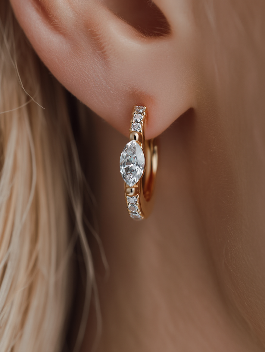 Cindy Earrings - Gold