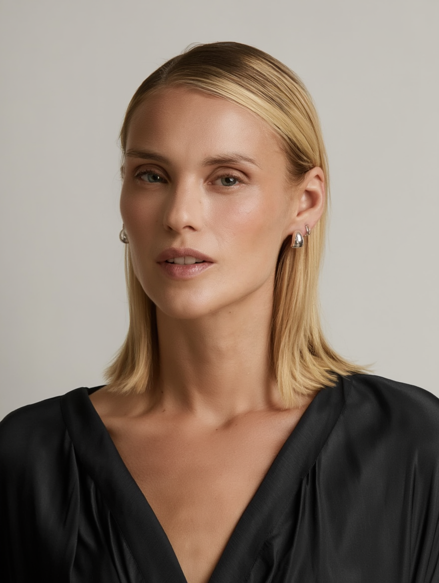 Rome Earrings - Silver