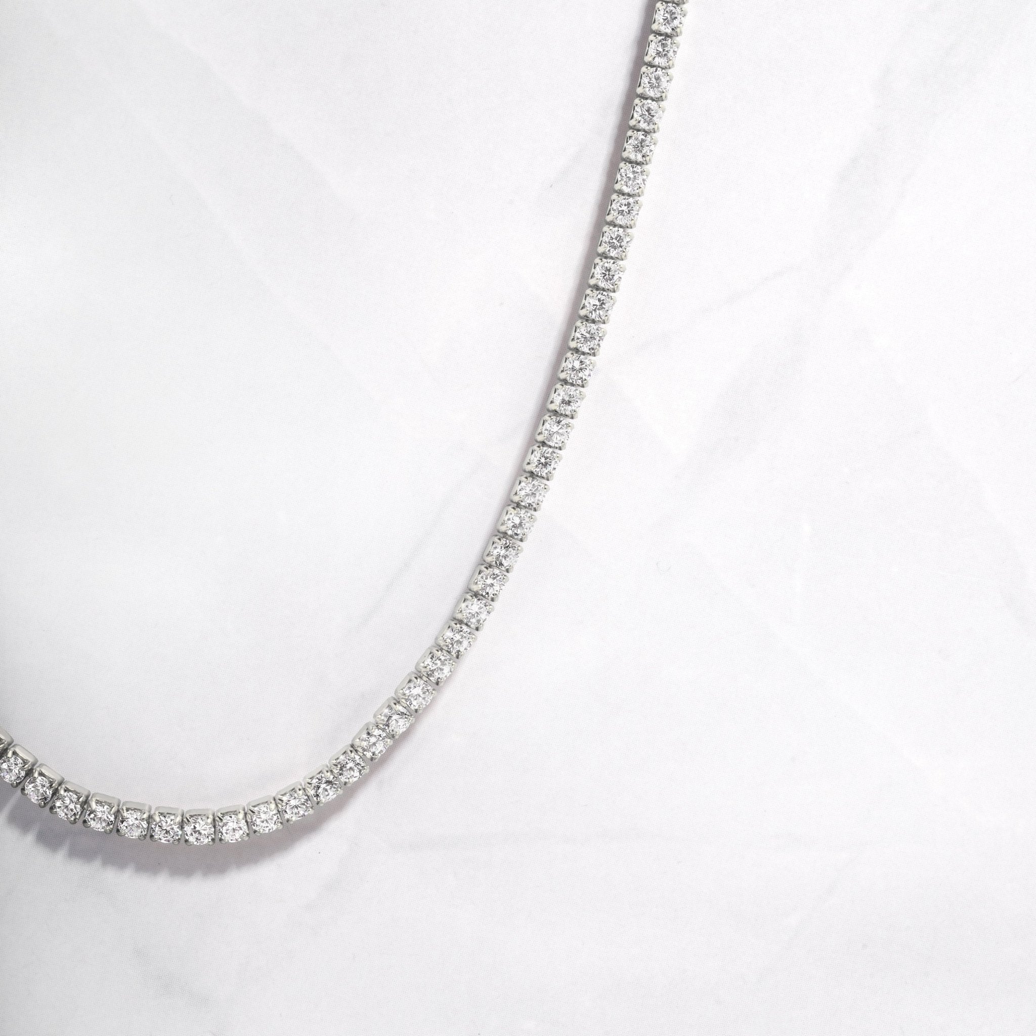 2mm Tennis Necklace - AYUNA