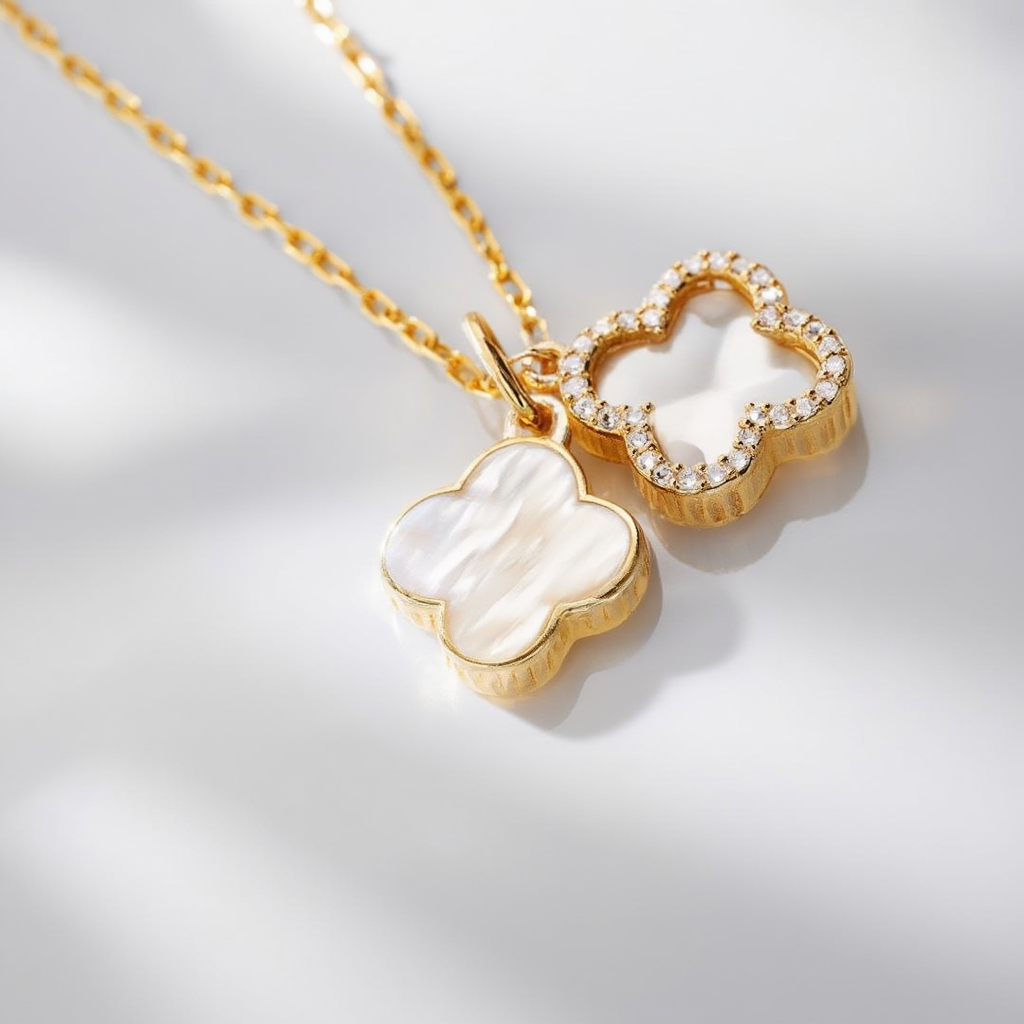 Double Clover Necklace