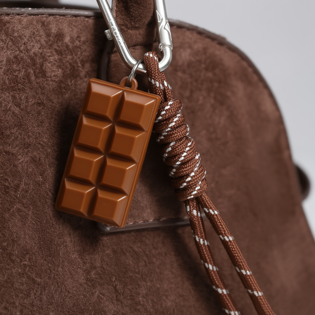 Chocolate Bag Charm