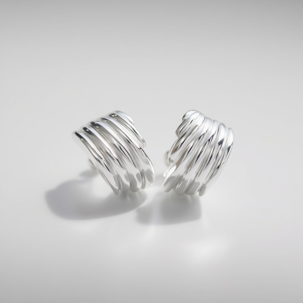 Lyra Earrings – Silver