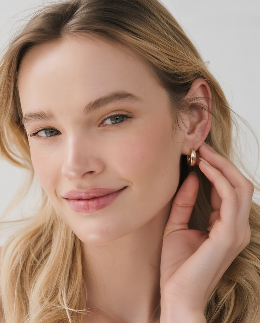 Daphine Earrings - Gold