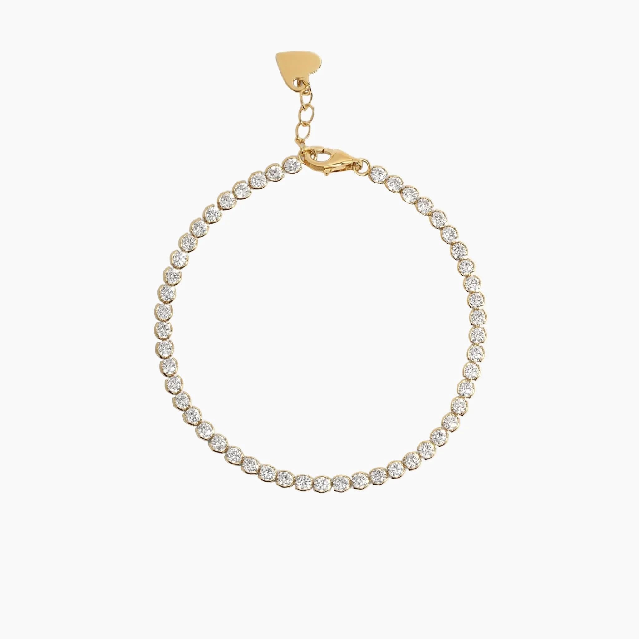 3mm Round Tennis Bracelet - AYUNA