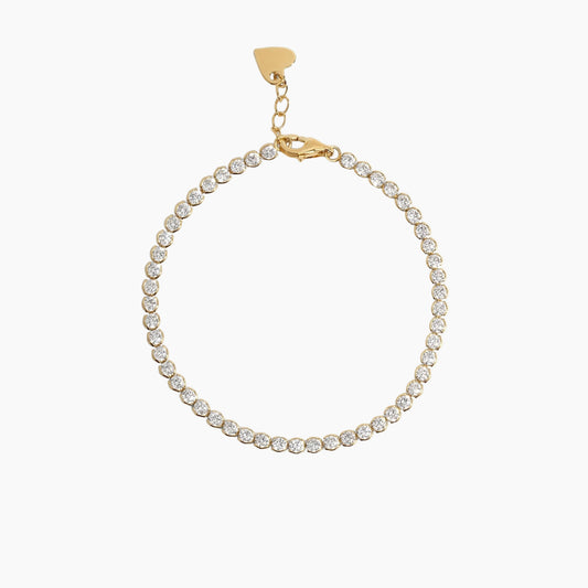 3mm Round Tennis Bracelet - AYUNA