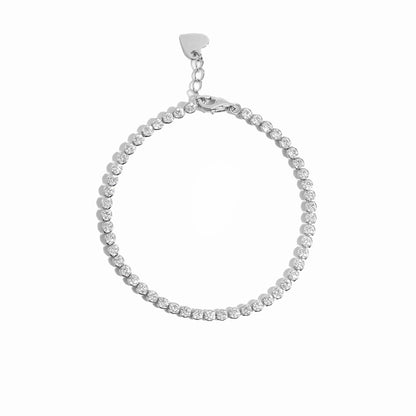 3mm Round Tennis Bracelet - AYUNA