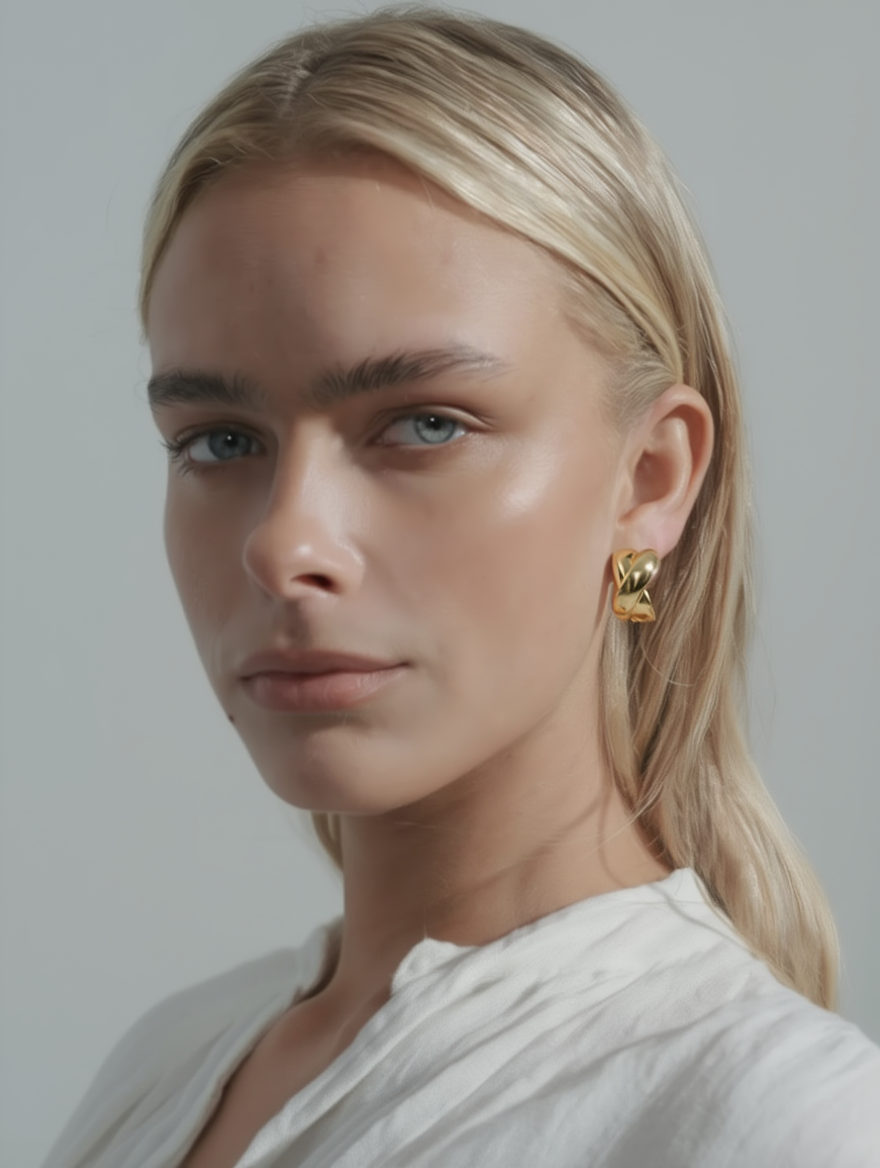 Zaria Earrings – Gold