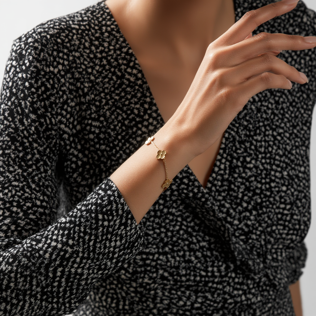 Ella Four Leaf Clover Bracelet