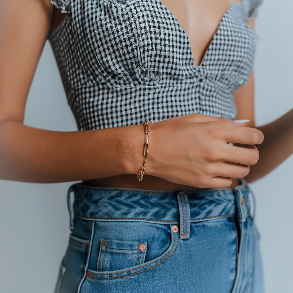 Paperclip Bracelet / Anklet