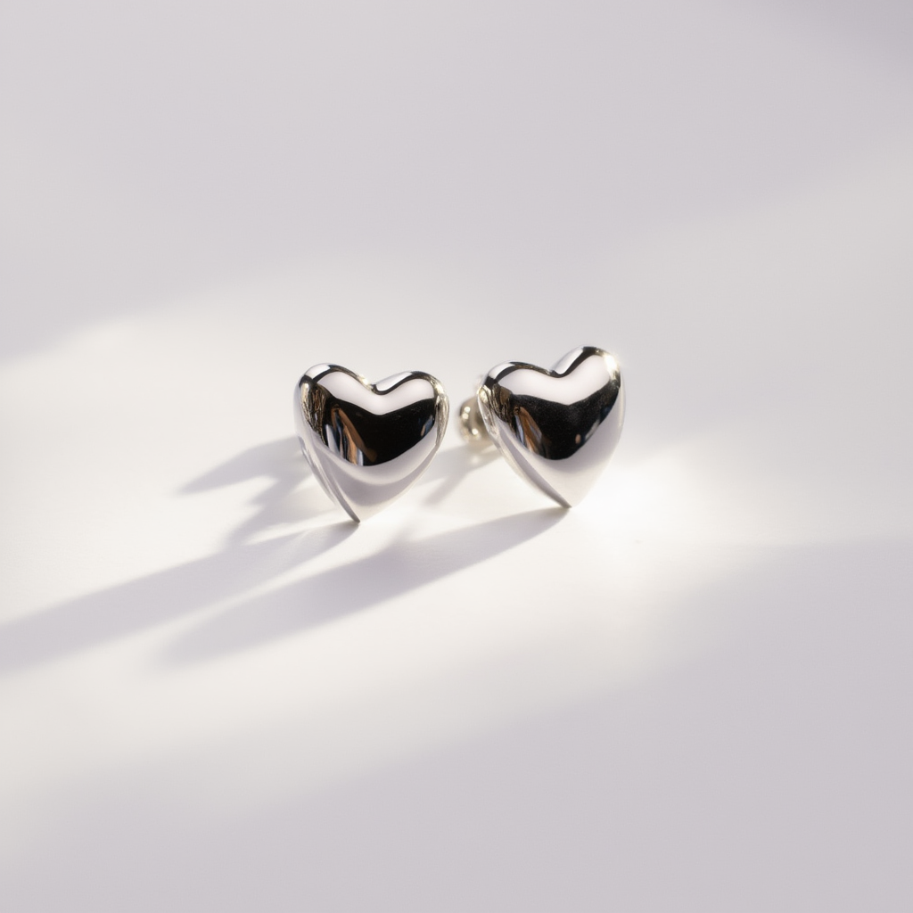 Amore Earrings -  Silver