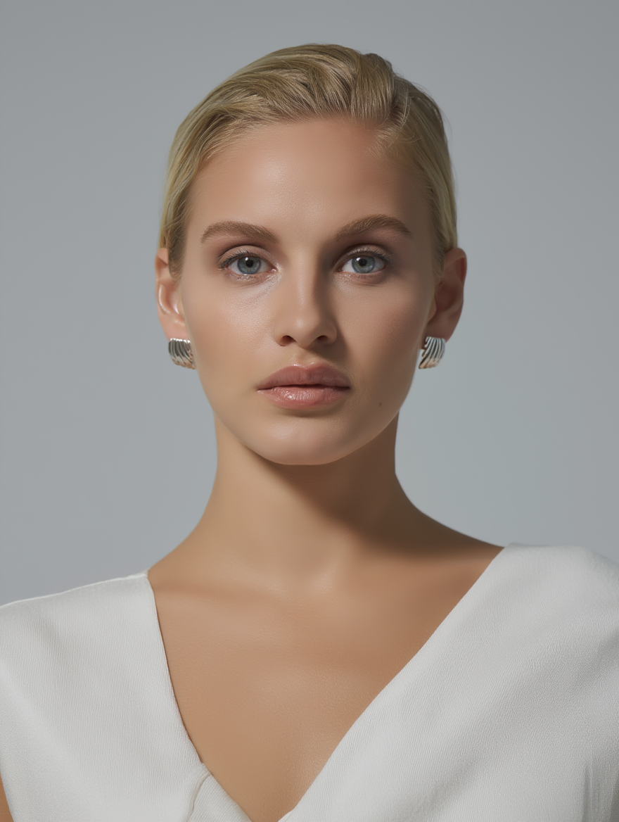 Lyra Earrings – Silver