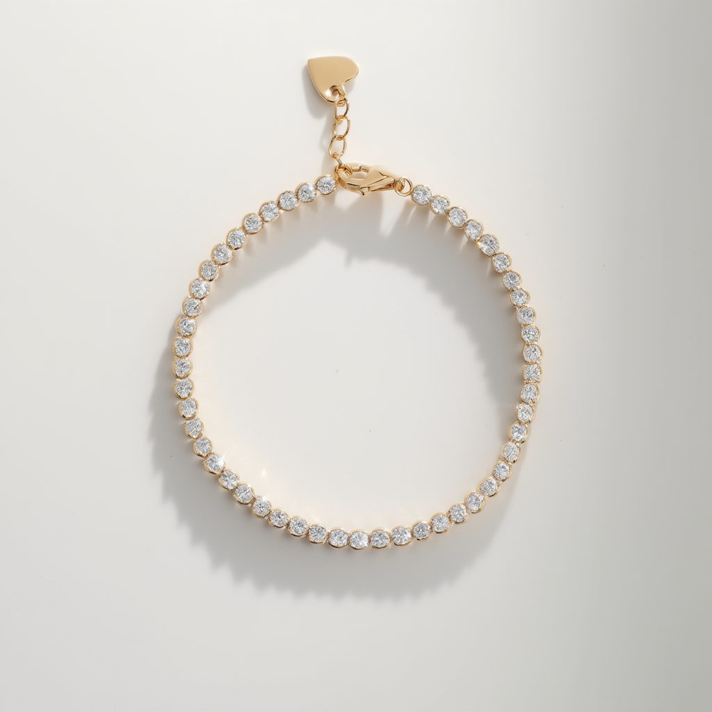 3mm Round Tennis Bracelet